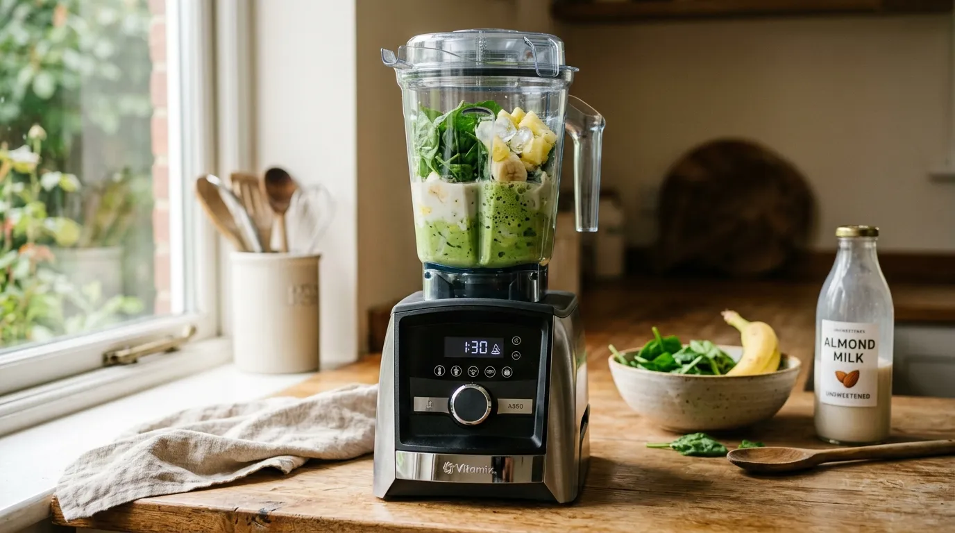 Extracteur de jus et jus de légumes verts