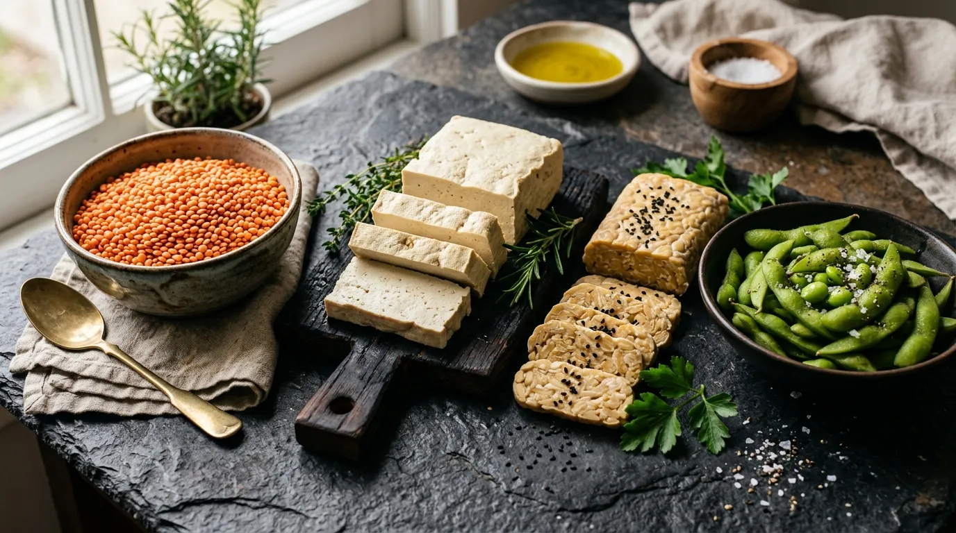 Aliments riches en protéines végétales