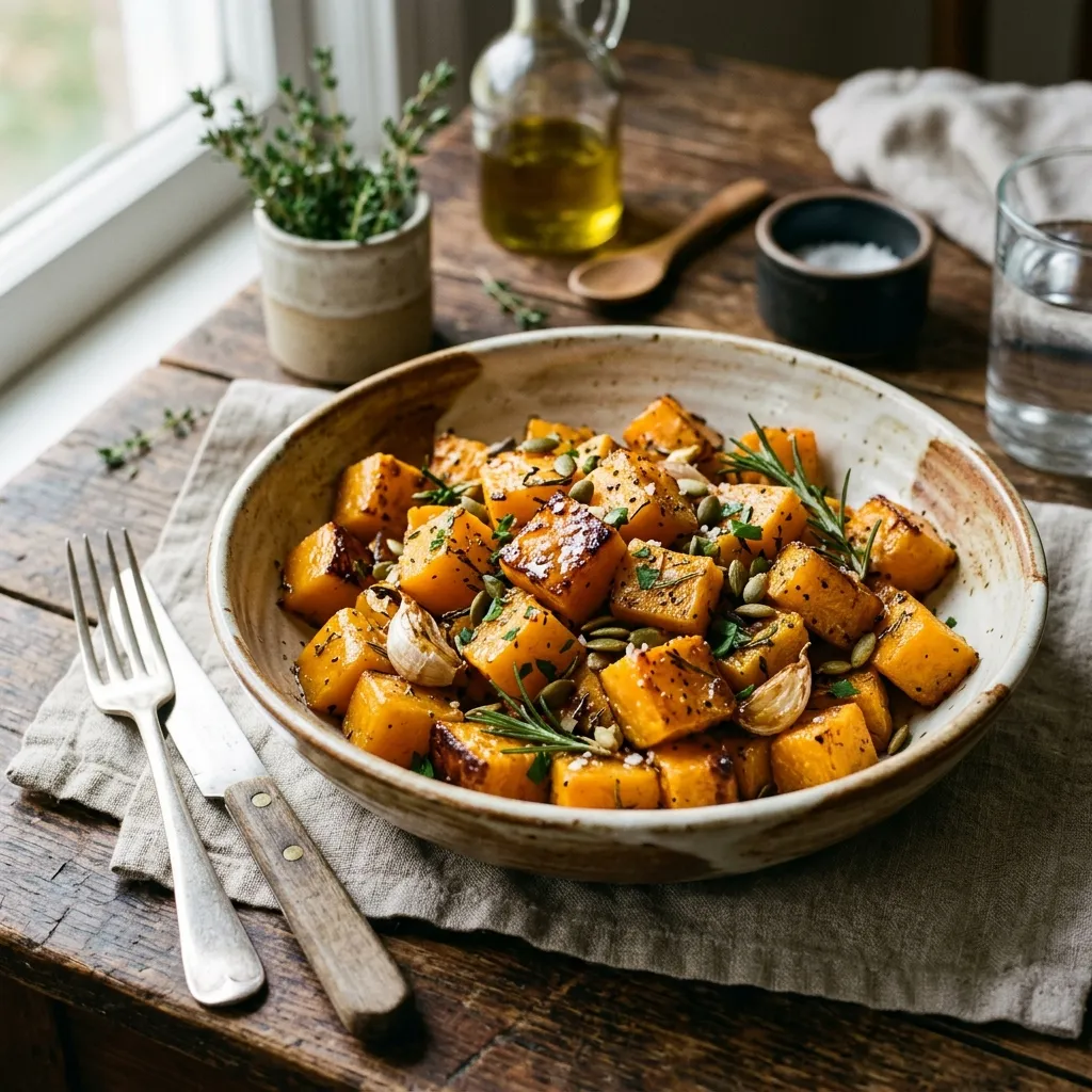 Assortiment de courges d'automne : potimarron et butternut