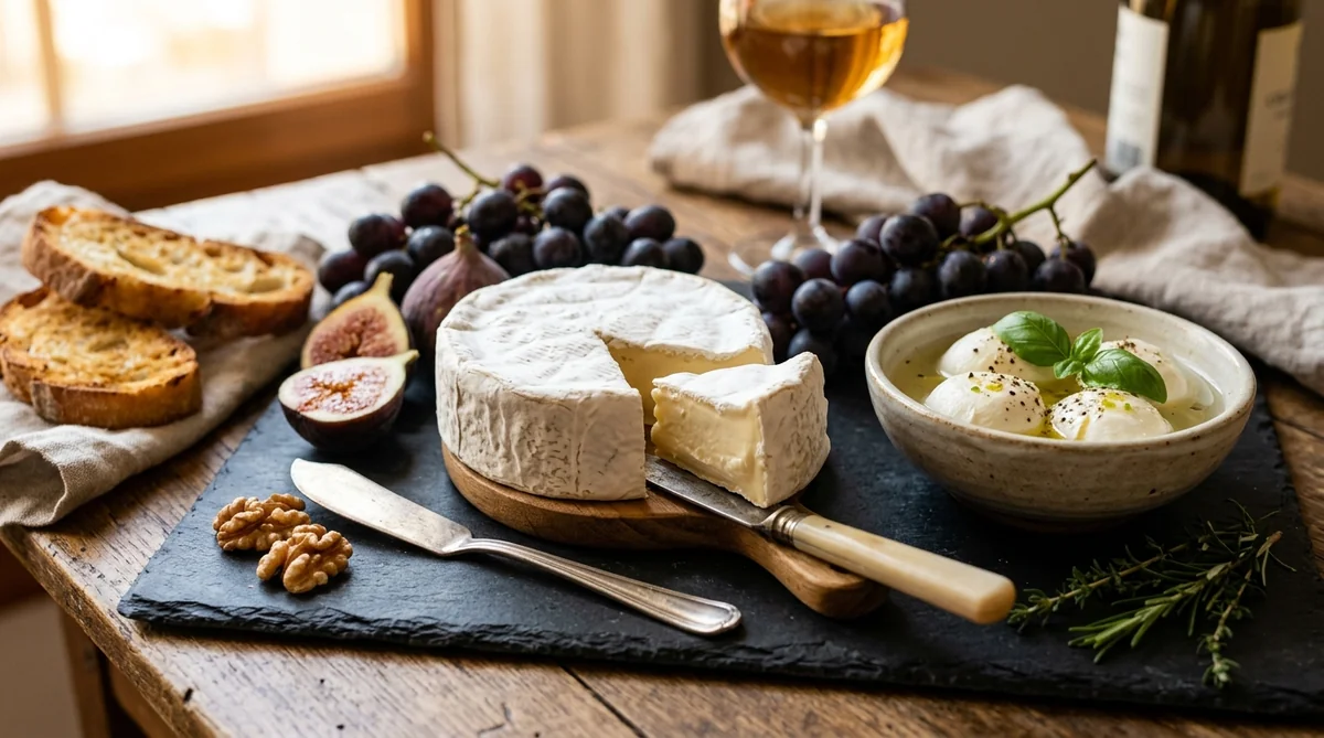 Fromage végétal maison façon camembert affiné aux noix de cajou et mozzarella