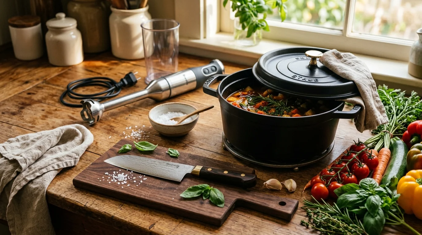 Les 6 ustensiles indispensables de la cuisine végétarienne