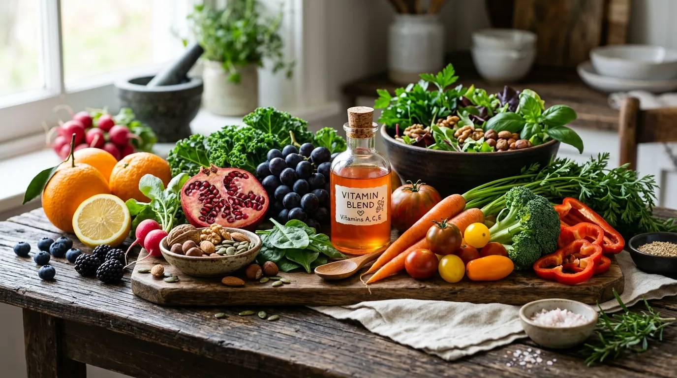 Vitamines et minéraux des légumes